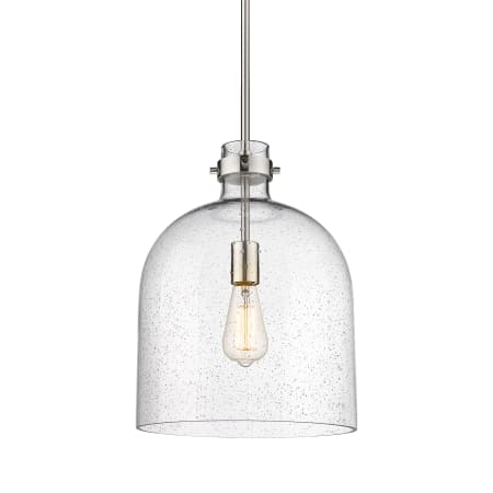 Z-Lite Pearson 12" Wide Pendant Brushed Nickel