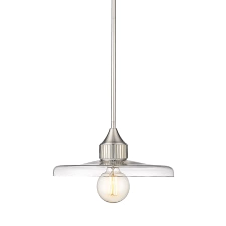Z-Lite Paloma 14" Wide Pendant Brushed Nickel
