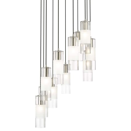 Z-Lite Alton 11 Light 24" Wide Chandelier Brushed Nickel