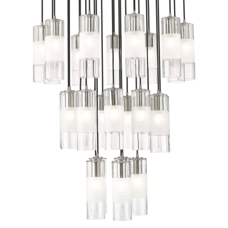 Z-Lite Alton 27 Light 36" Wide Chandelier Brushed Nickel