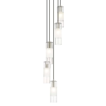 Z-Lite Alton 5 Light 12" Wide Chandelier Brushed Nickel