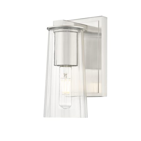 Z-Lite Titus 10" Tall Bathroom Sconce Brushed Nickel