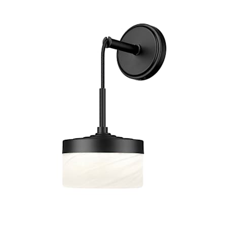 Z-Lite Renaud 11" Tall LED Wall Sconce Matte Black