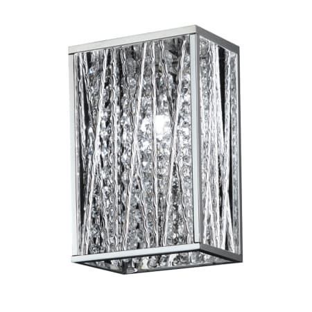 Z-Lite Terra 2 Light 11" Wide ADA Compliant Crystal Bath Light Chrome