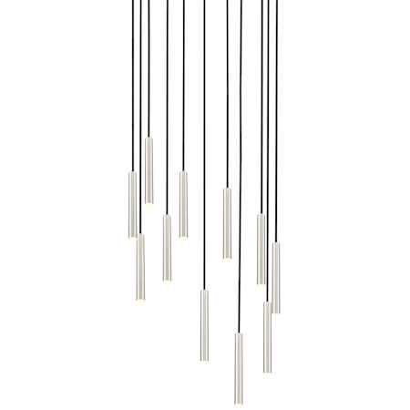 Z-Lite Forest 24" Wide Chandelier Brushed Nickel