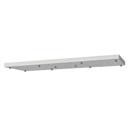 Z-Lite Canopy 42" Wide with 17 Ports Brushed Nickel