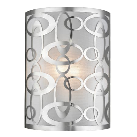 Z-Lite Opal 2 Light 12" Tall Wall Sconce Brushed Nickel