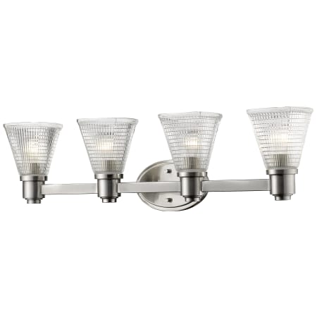 449-4V in Brushed Nickel Finish