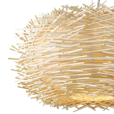 459-24 in Brushed Nickel / Natural Detail 1