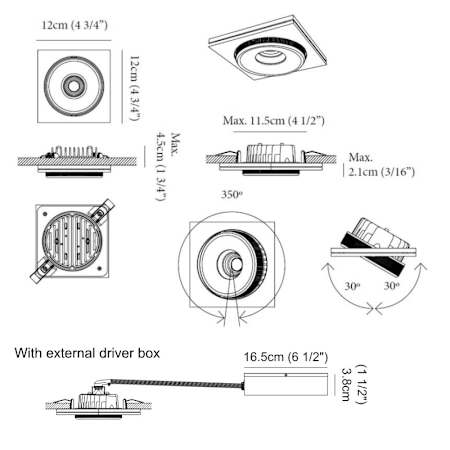 Illustration with Dimensions