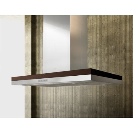 Zephyr-ADL-E42-Duo Island Range Hood Brown Trim