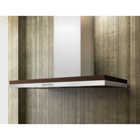 Zephyr-ADU-M90-Duo Wall Mount Range Hood Brown Trim