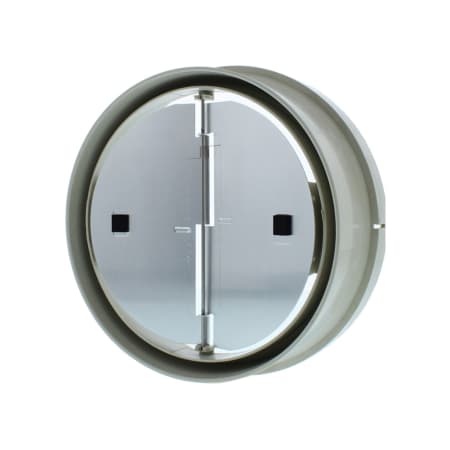 Zephyr 7 Inch Round Damper with Collar White
