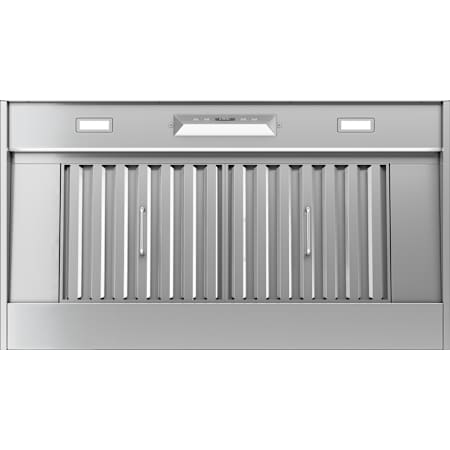 Zephyr Monsoon II Series 200 - 650 CFM 42 Inch Wide Range Hood Insert with Airflow Control Technology and TruHue Stainless Steel