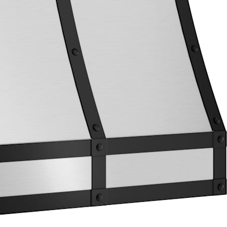 Zephyr Forte Banding Kit for CHFT36ASX Range Hood Matte Black