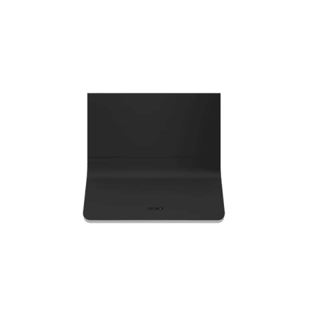 Zephyr Horizon 36 Inch Wide Wall Mounted Range Hood with Tri Level Lighting Matte Black