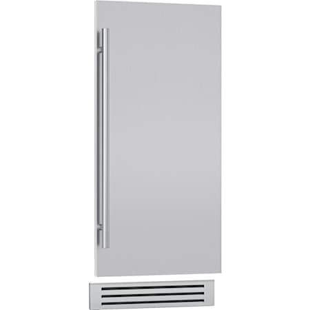 Zephyr Presrv 15" Overlay Panel Kit for PRCG15P0AP Ice Machine Stainless Steel