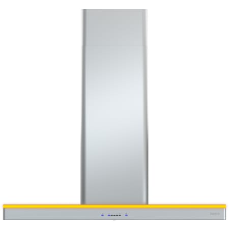 Zephyr Luce Wall 290 - 600 CFM 36 Inch Wide Wall Mounted Range Hood with LED Accent Lighting Stainless Steel