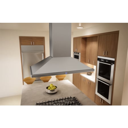 Zephyr-ZNA-M90CS-Napoli Island Range Hood Wide Angle