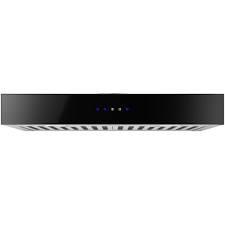 Zephyr Vetro 290 - 500 CFM 30 Inch Wide Under Cabinet Range Hood with LumiLight LED Lighting Stainless Steel / Black Glass