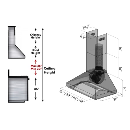 Zline-587-30-Dimensions