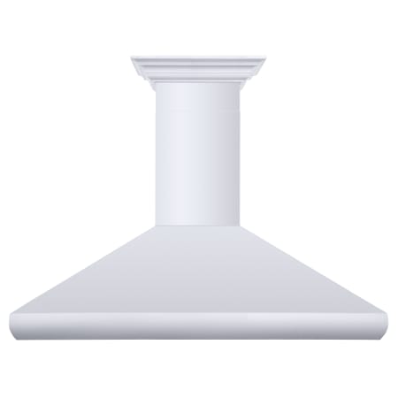 ZLINE 260 - 500 CFM 48 Inch Wide Wall Mounted Range Hood with LED Lights and Baffle Filters Stainless Steel