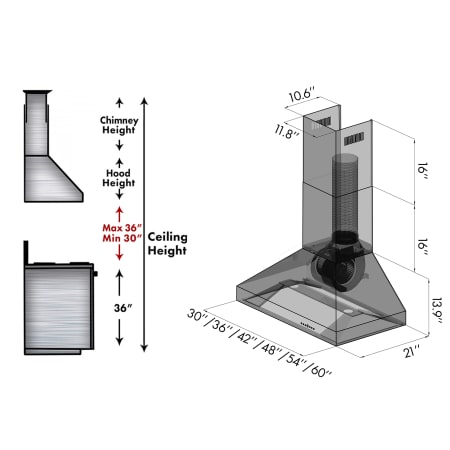 Zline-597CRN-36-Dimensions