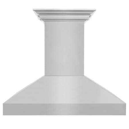 ZLINE 120 - 400 CFM 48 Inch Wide Island Range Hood with Crown Sound Bluetooth Speakers Stainless Steel
