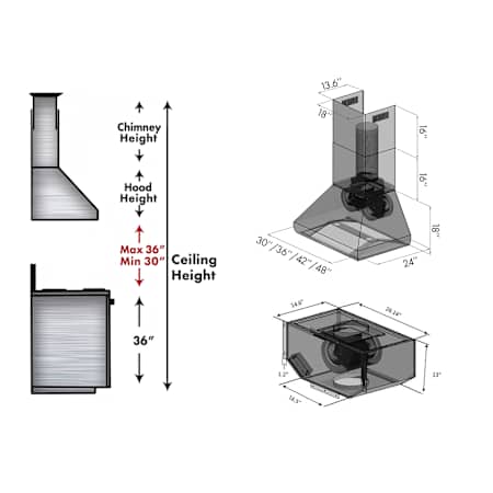 Zline-687-RS-30-Dimensions