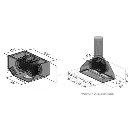 Zline-695-RD-28-Dimensions