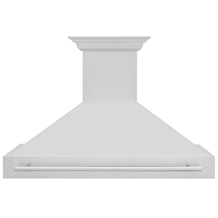 ZLINE 280 - 700 CFM 48 Inch Wide Outdoor Wall Mounted Range Hood with Accent Handle and Dishwasher Safe Filters Stainless Steel