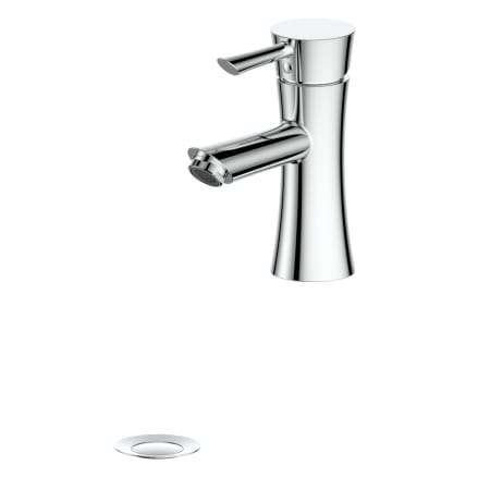 ZLINE Donner 1.5 GPM Single Hole Bathroom Faucet Chrome