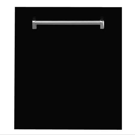 ZLINE 24 Inch Wide 12 Place Setting Built-In Top Control Dishwasher with Smart Wash Technology Black Matte