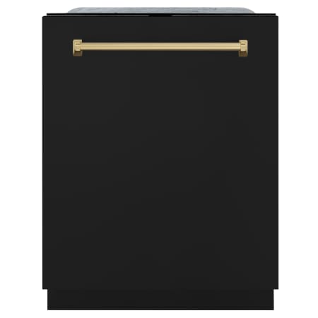 ZLINE 24 Inch Wide 16 Place Setting Built-In Top Control Dishwasher Champagne Bronze