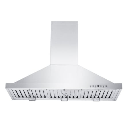 ZLINE 120 - 400 CFM 24 Inch Wide Wall Mounted Range Hood with LED Lights and 4 Speeds Stainless Steel