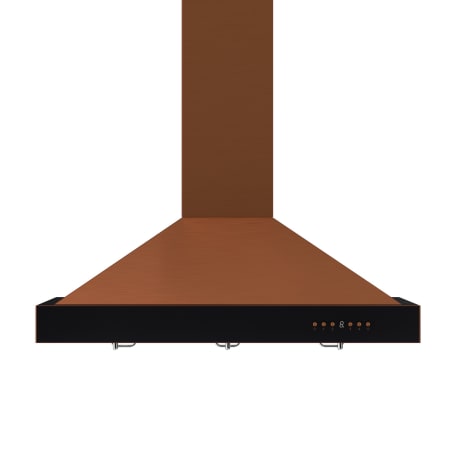 ZLINE 120 - 400 CFM 36 Inch Wide Outdoor Wall Mounted Range Hood with Baffle Filters and Push Button Controls Copper / Oil-Rubbed Bronze