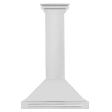 ZLINE 120 - 400 CFM 30 Inch Wide Wall Mounted Range Hood with 4-Speed Push Button Controls and Cosmetic Accent Handle Stainless Steel