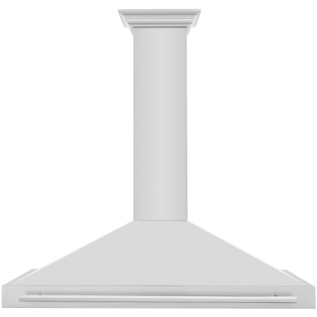 ZLINE 120 - 400 CFM 48 Inch Wide Wall Mounted Range Hood with Baffle Filters and 4 Speeds Stainless Steel