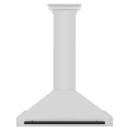 ZLINE Autograph Edition 120 - 400 CFM 36 Inch Wide Wall Mounted Range Hood with LED Lighting and Baffle Filters Stainless Steel
