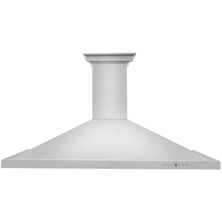ZLINE 120 - 400 CFM 48 Inch Wide Wall Mounted Range Hood with Integrated Speakers and Baffle Filters Stainless Steel