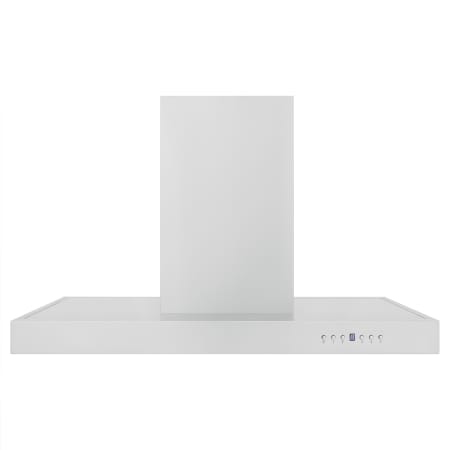ZLINE 120 - 400 CFM 36 Inch Wide Island Range Hood with Convertible Ventilation and 430 Grade Stainless Steel Stainless Steel