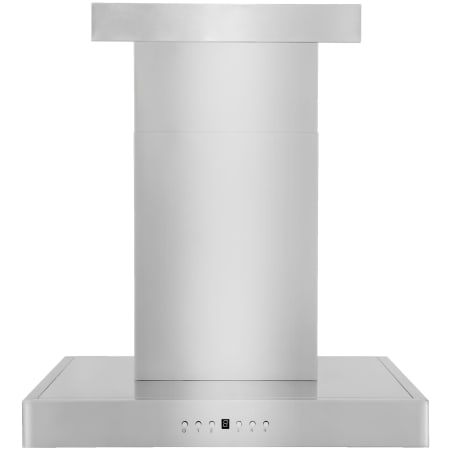 ZLINE 120 - 400 CFM 24 Inch Wide Wall Mounted Range Hood with Convertible Ventilation and Push Button Controls Stainless Steel