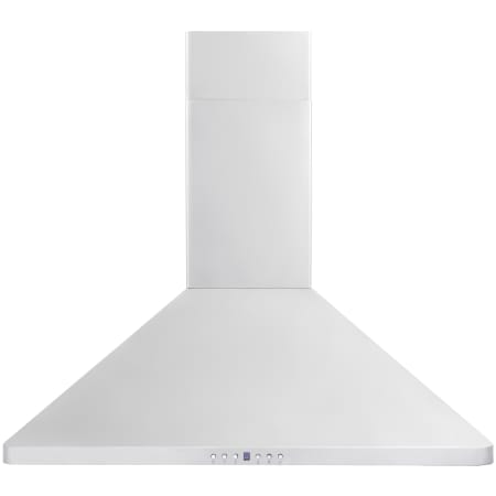 ZLINE 120 - 400 CFM 36 Inch Wide Wall Mounted Range Hood with Push Button Controls and Convertible Ventilation Stainless Steel
