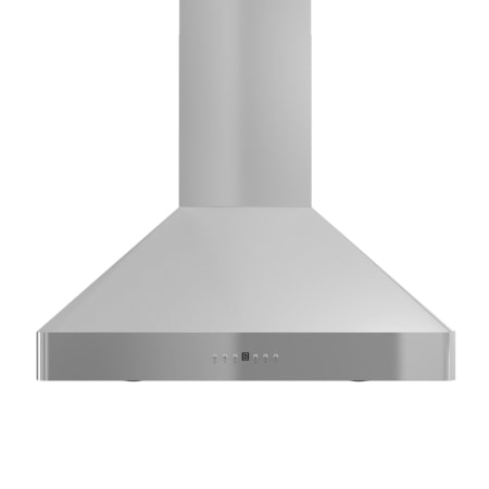 ZLINE 120 - 400 CFM 36 Inch Wide Wall Mounted Range Hood with Convertible Ventilation and 6 Inch Round Duct Stainless Steel
