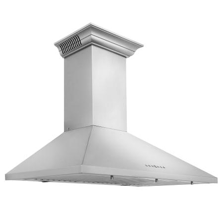 ZLINE 120 - 400 CFM 30 Inch Wide Wall Mounted Range Hood with Built In Bluetooth Speakers Stainless Steel