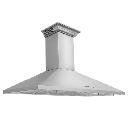 ZLINE 120 - 400 CFM 42 Inch Wide Wall Mounted Range Hood with Built In Bluetooth Speakers Stainless Steel