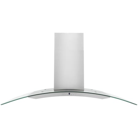 ZLINE 120 - 400 CFM 48 Inch Wide Wall Mounted Range Hood with LED Lights and Convertible Ventilation Stainless Steel