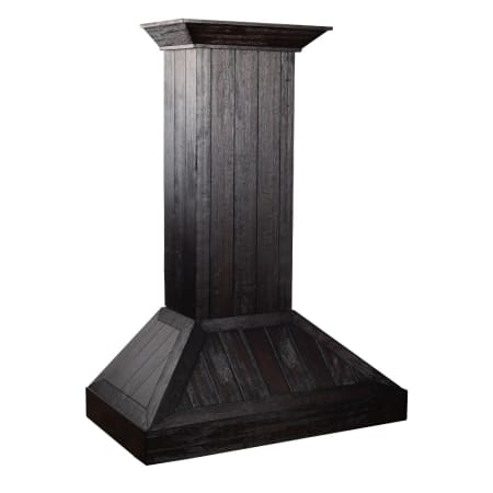 ZLINE 120 - 400 CFM 30 Inch Wide Wall Mounted Range Hood with Baffle Filters and 4 Speeds Wood / Rustic Dark