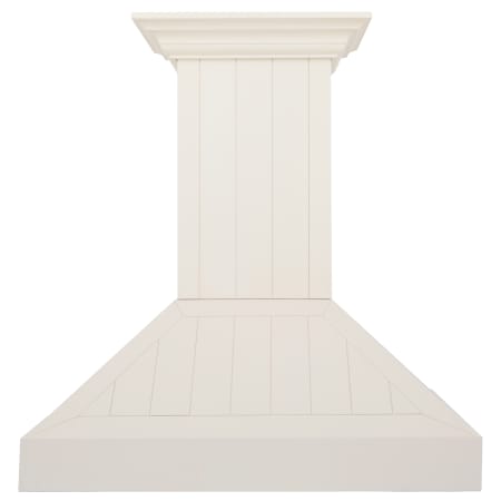 ZLINE 120 - 400 CFM 36 Inch Wide Wall Mounted Range Hood with LED Lights and 4 Speeds Wood / Cottage White
