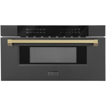 Black Stainless Steel / Champagne Bronze